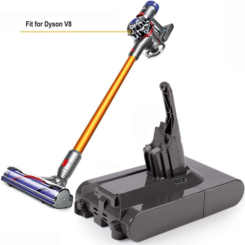 9800 мАч 21 6 в батарея для Dyson V8 абсолютный/пушистый/животное/литий ионный Пылесос