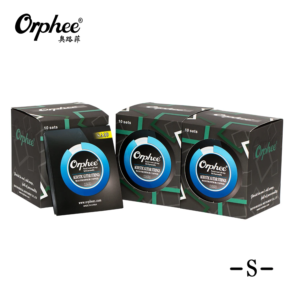 Струны для акустической гитары Orphee горячая Распродажа 6 шт./компл. SA струны