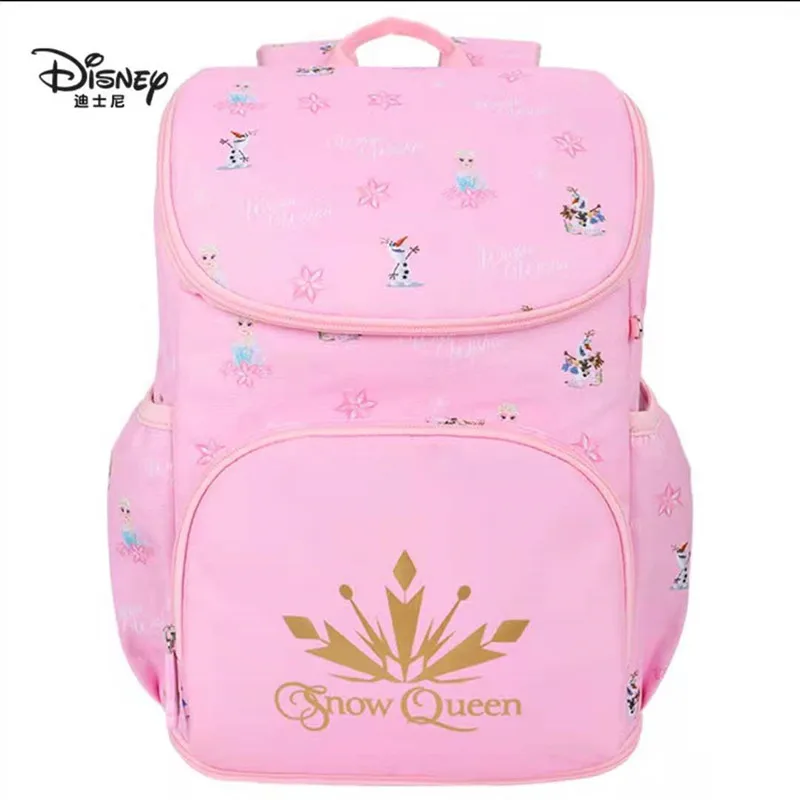 2022 Disney Frozen School Bag For Girls Elsa Anna Primary Student Orthopedic Backpack Large Capacity Kids Birthday Gifts Mochila