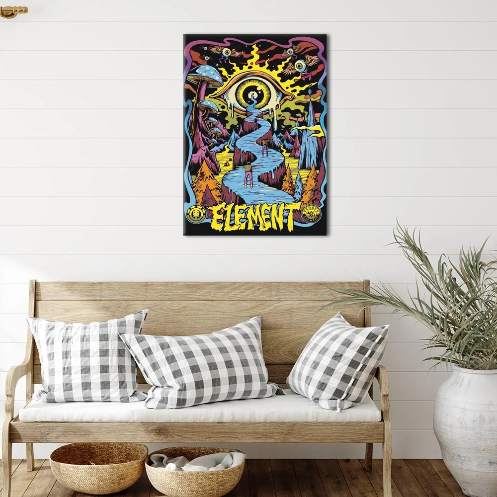 

Modern Canvas Poster Vintage Element Wall Art Painting Nordic Posters and Prints Wall Pictures for Home Decor No Frame
