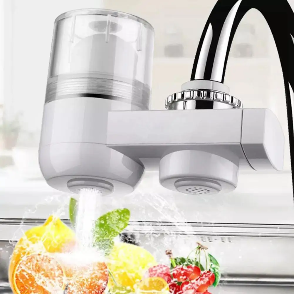 

2L/Min Faucet Water Purification Filter Purifier Durable Safe Equipment for Household Kitchen with 7PCS Adapter