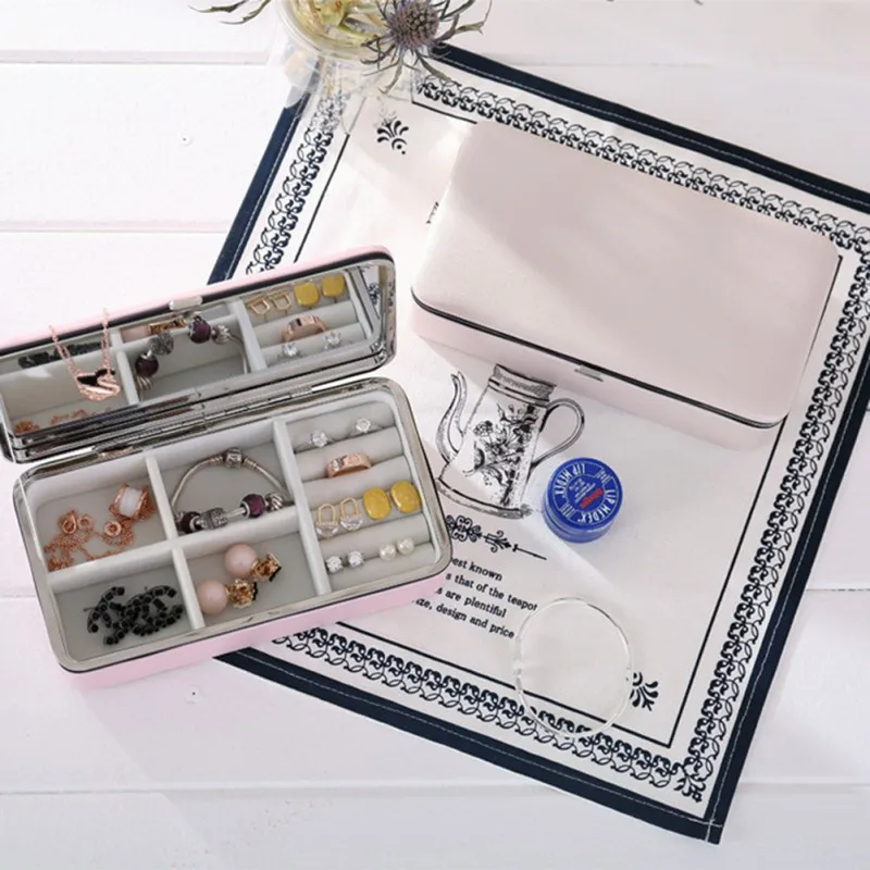 

100% brand new and high quality High Quality Fresh And Simple Household Jewelry Storage Box Gifts