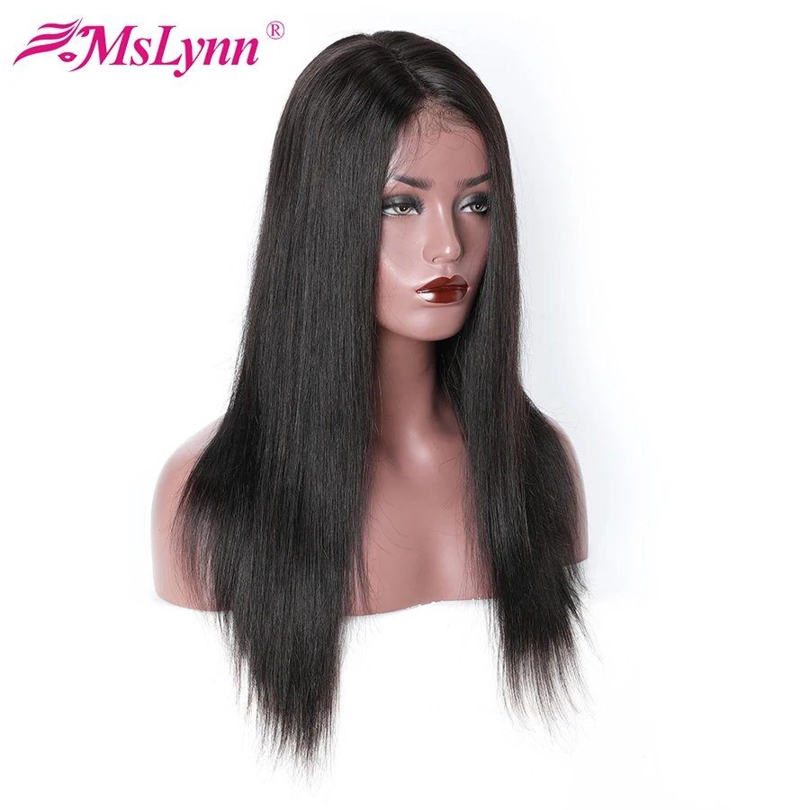 Объемная волна парик фронта шнурка бразильский человеческих волос для