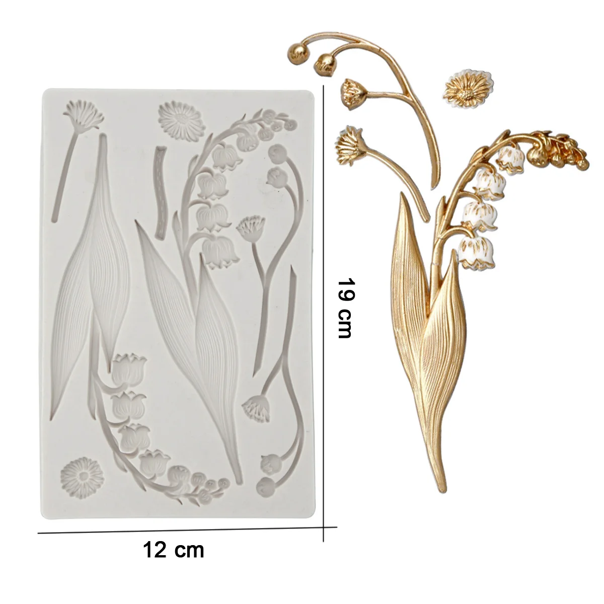 Скидка Силиконовая форма для помадки Sugarcraft, украшение для свадебного торта, рельефная Роза, шоколадный цветок ландыша, форма для мастики Скидка Силиконовая форма для помадки Sugarcraft, украшение для свадебного торта, рельефная Роза, шоколадный цветок ландыша, форма для мастики