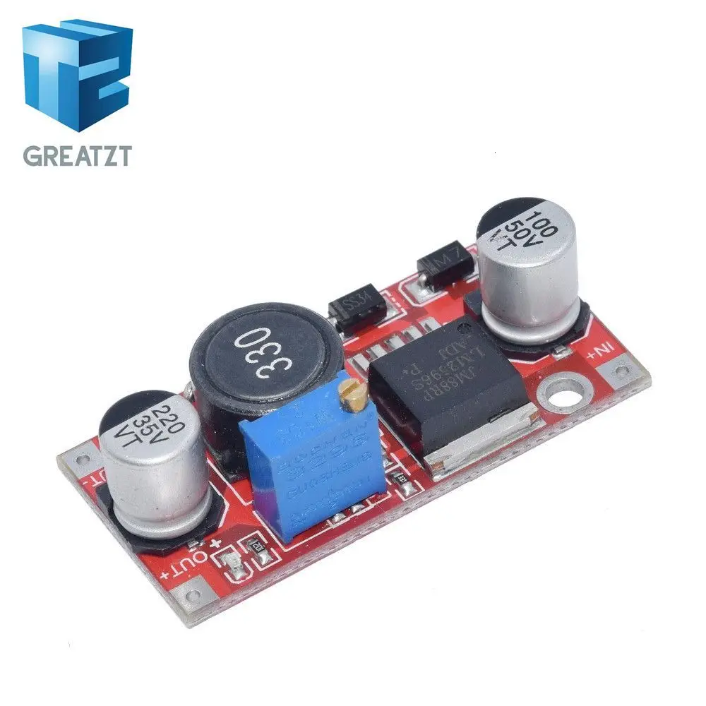 Высокое качество 3A Регулируемый DC-DC LM2596 LM2596S вход 4 V-35 V Выход 1,23 V-30 В постоянного тока dc понижающий Питание Регулятор модуль