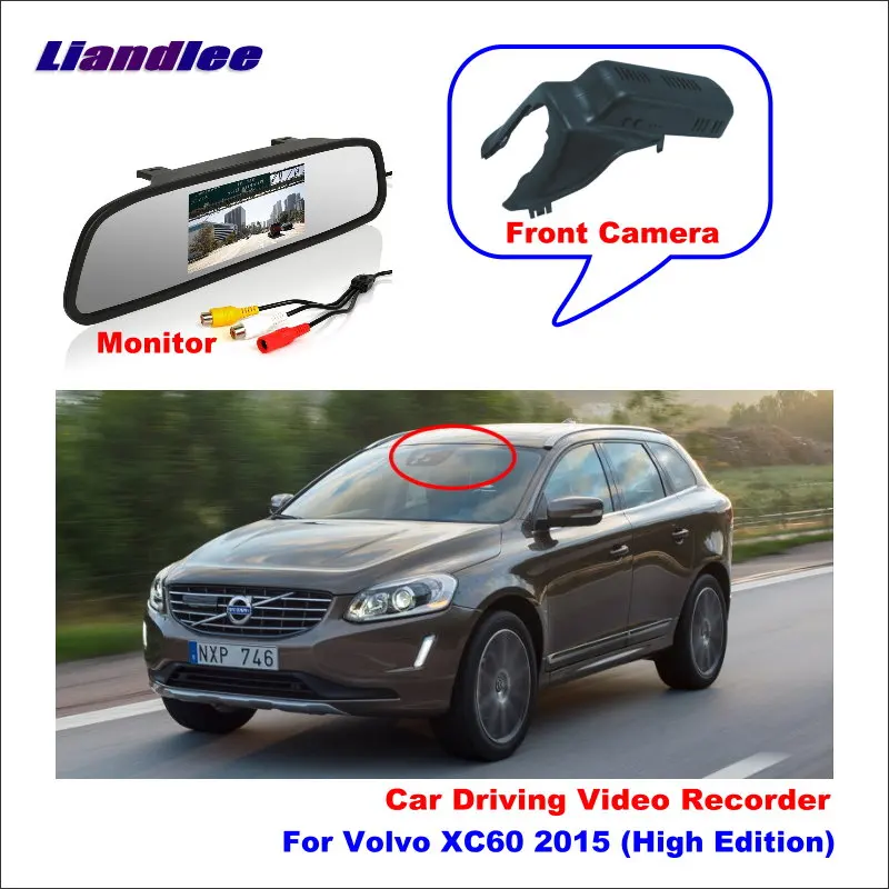 Автомобильный видеорегистратор Liandlee для Volvo XC60 2015 (высокое издание) мини-камера с