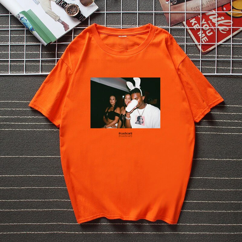 

Cashcarti Playboi Carti Vintage T Shirt Men Women Fashion Cotton Oversized T-shirt Kids Hip Hop Tshirt Boy Girl Top Tee Camiseta