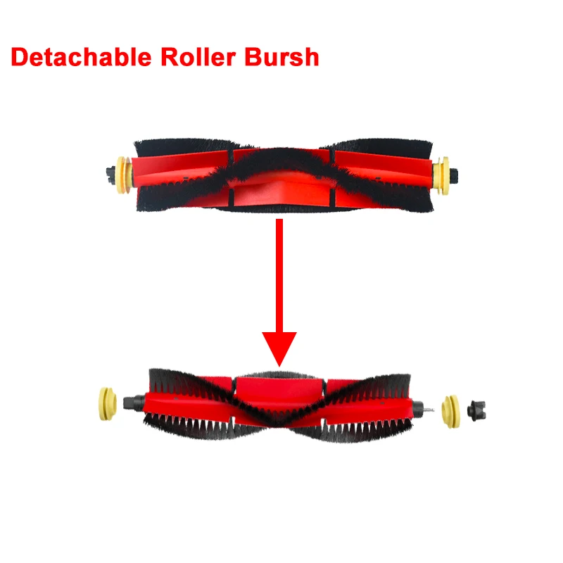 

Detachable Main Roller Brush for Xiaomi for Roborock S50 S55 S5 Max S6 S60 S65 T4 T6 T7 P5 Robot Vacuum Cleaner Spare Parts 1Pcs
