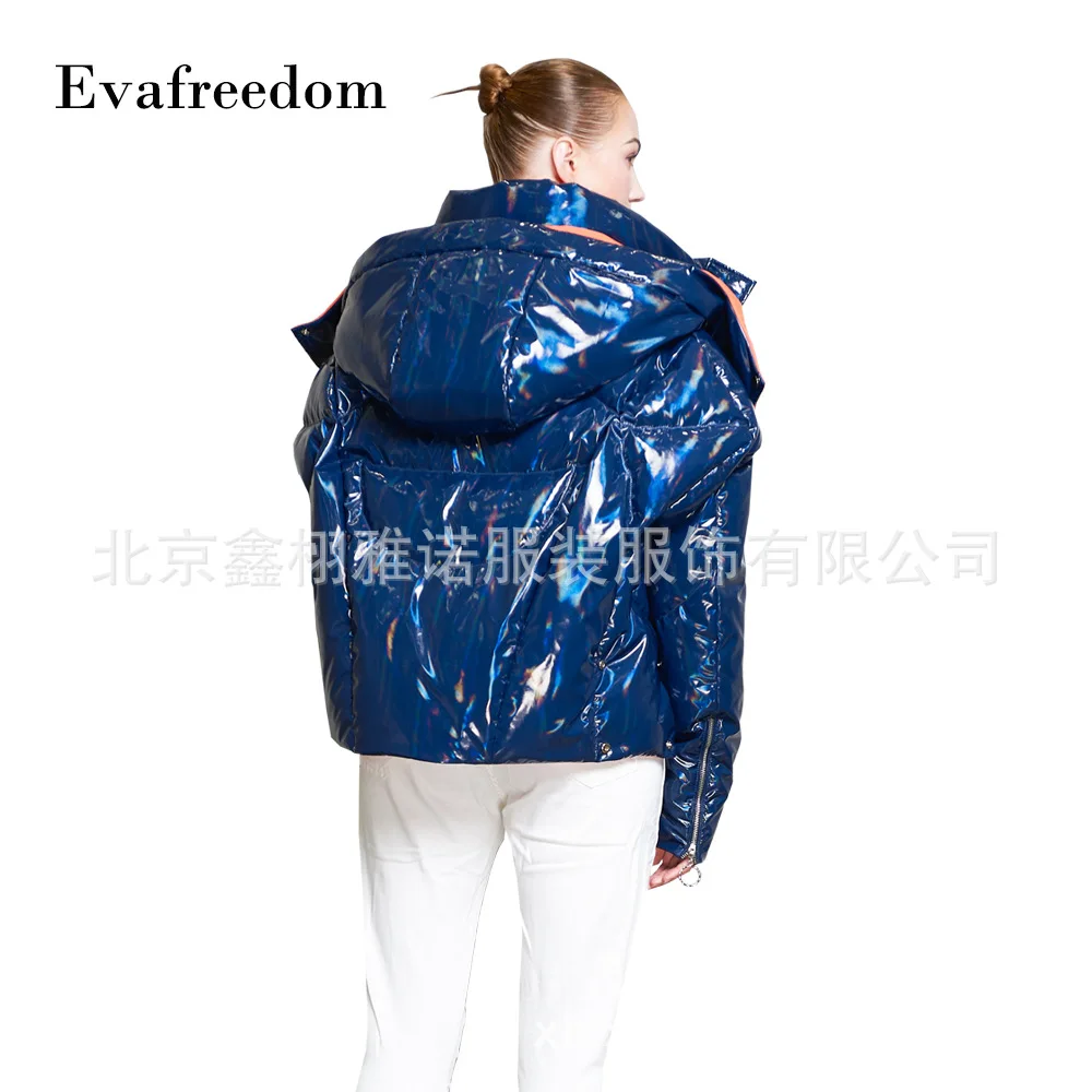 2018 зимняя куртка женские пуховики женская верхняя одежда на утином пуху пальто в