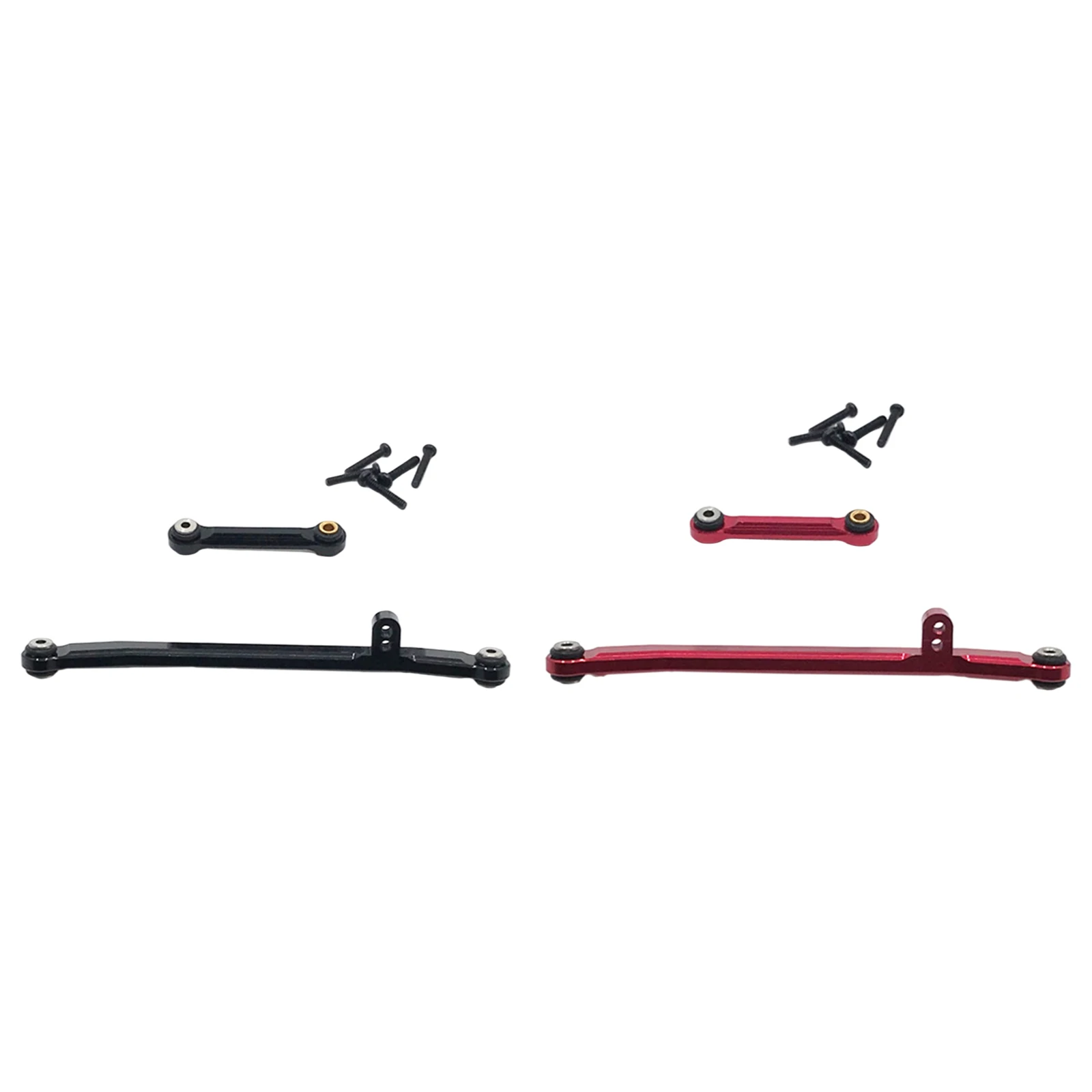 

RC Aluminum Alloy Steering Rod Tie Links for Axial SCX24 90081 4WD Crawler Model Car