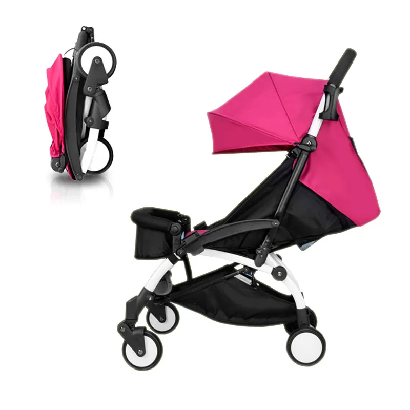 Hot Sale Lightweight Baby Stroller Portable Travel  Infant Trolley Can Sit Can Lie Down Suitable For Newborn To 36 Month 8 Gifts