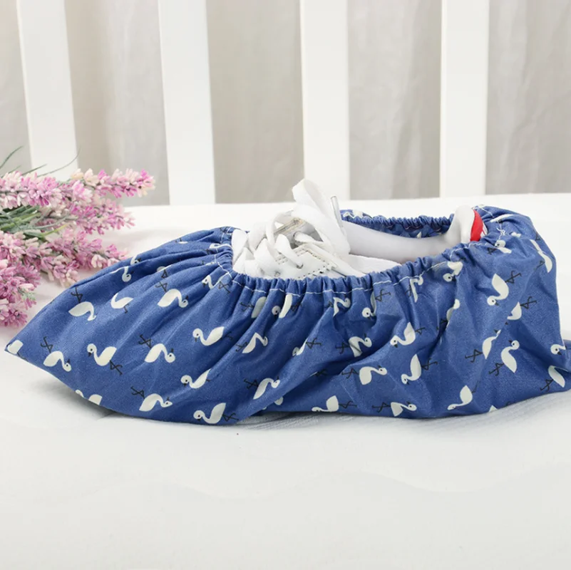 1 пара уплотненных многоразовых эластичных чехлов для обуви домашняя