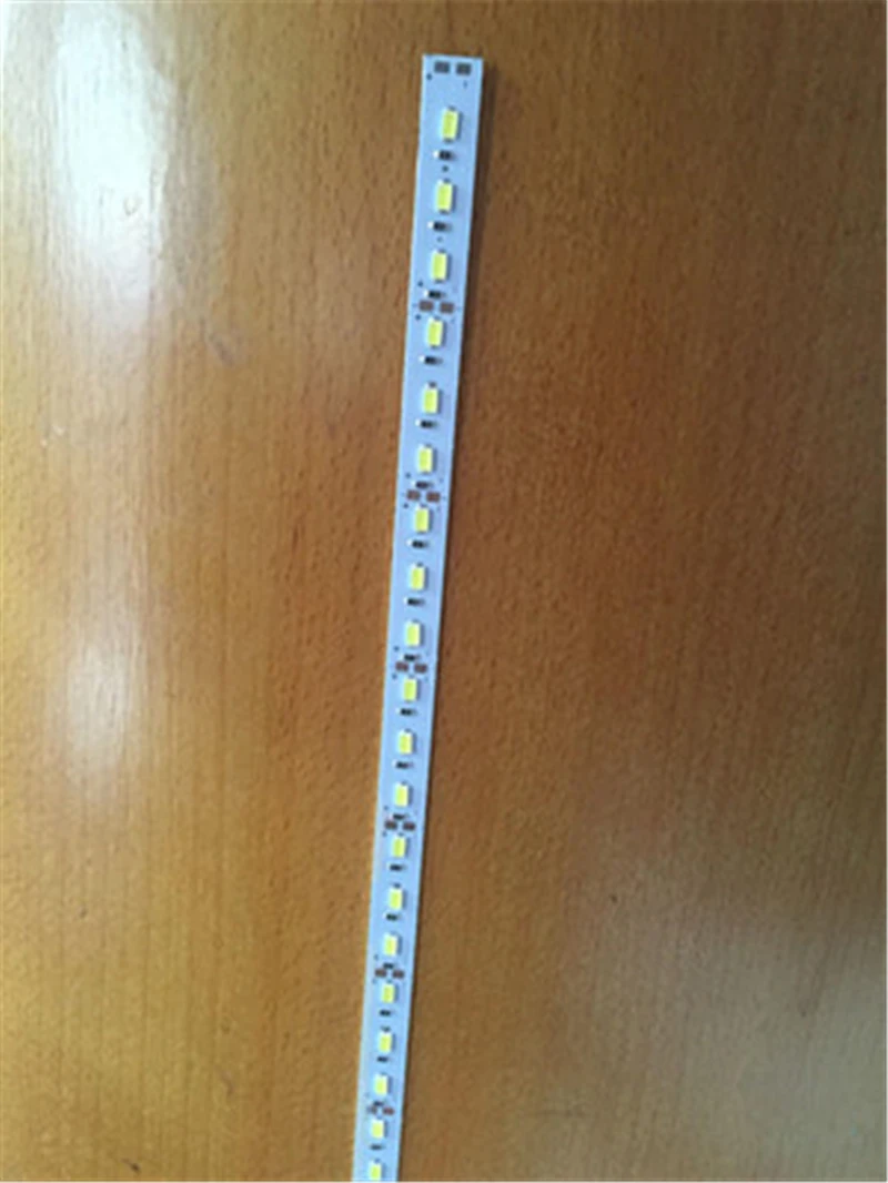 10 шт. SMD5630 5730 светодиодный светильник из алюминиевого сплава не водонепроницаемый 0,5 м 36 светодиодный/м DC 12 В светодиодный жёсткая планка лампа для шкафа