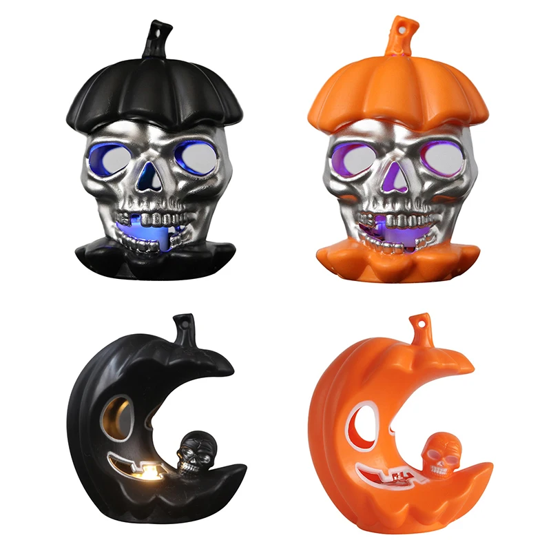 Светодиодный разноцветный ночник на Хэллоуин фонарь в виде тыквы сделай сам