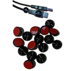 Высококачественный автомобильный держатель для кабеля, органайзер, зажим для кабеля, стол, приспособление, шнур, USB, Автомобильный регистратор вождения, держатель для зарядного устройства