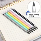 Долговечный цветной карандаш без чернил HB, неограниченная ручка для письма без чернил, инструмент для скетчинга, офисные принадлежности, школьные канцелярские принадлежности, подарок