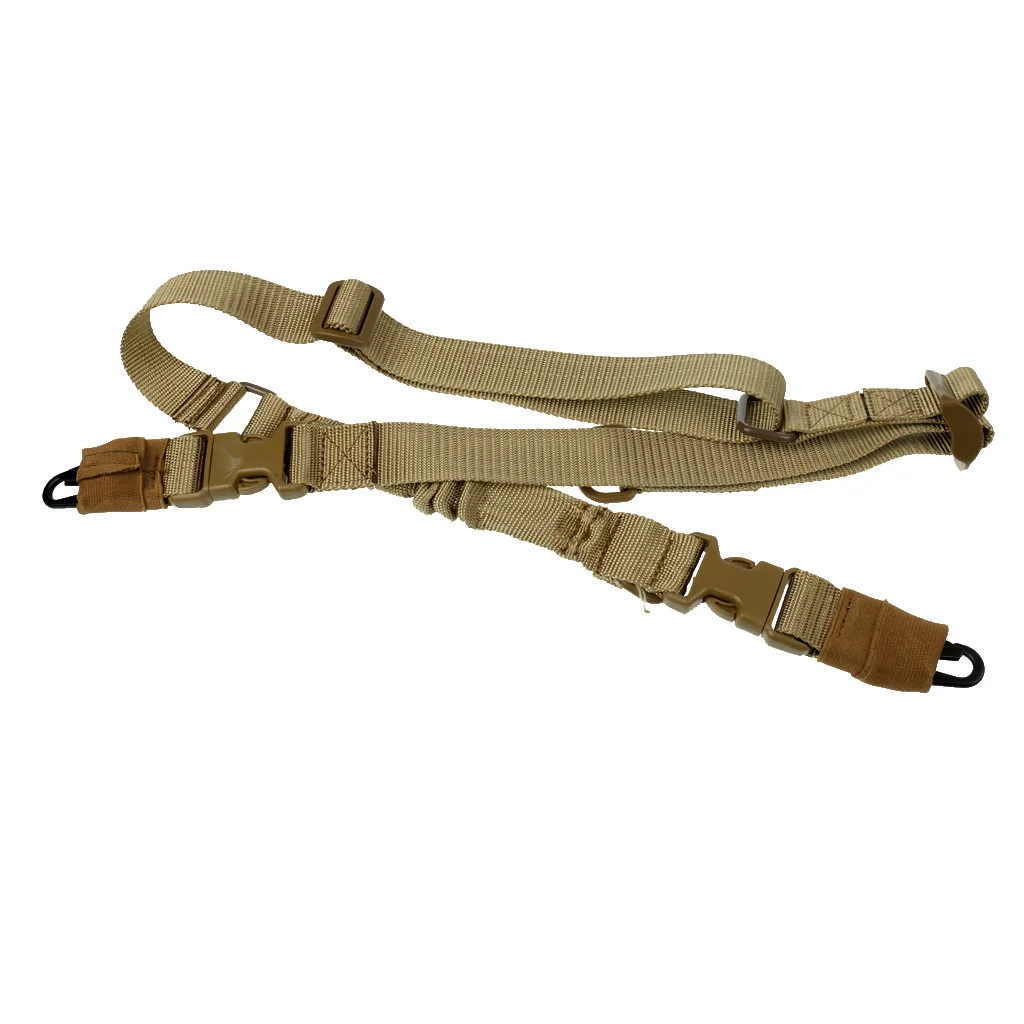 

180 - 200cm Hunting 2 Point Adjustable Stretch Sling + 4 Pieces Accessory Straps