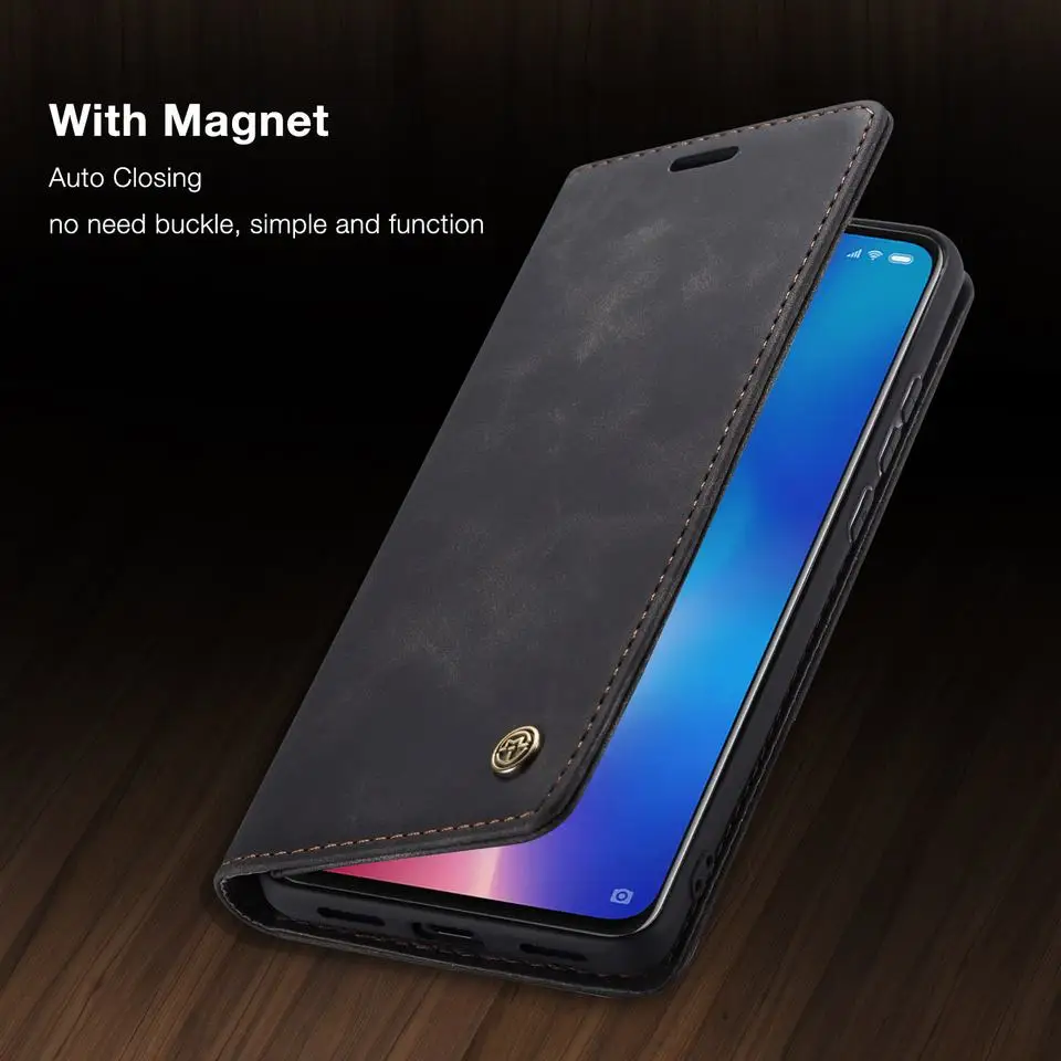 Роскошный Магнитный флип чехол для Xiaomi Redmi Note 8 Pro чехол-книжка из матовой кожи, чехол книжка для мобильного телефона Redmi Note 8