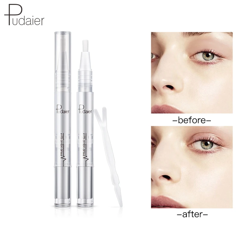 

Transparent Invisible Double Eyelids Glue Long Lasting Stereotypes Magnify eyes Eyelid Lift Eyes Styling Shaping Tools TSLM1