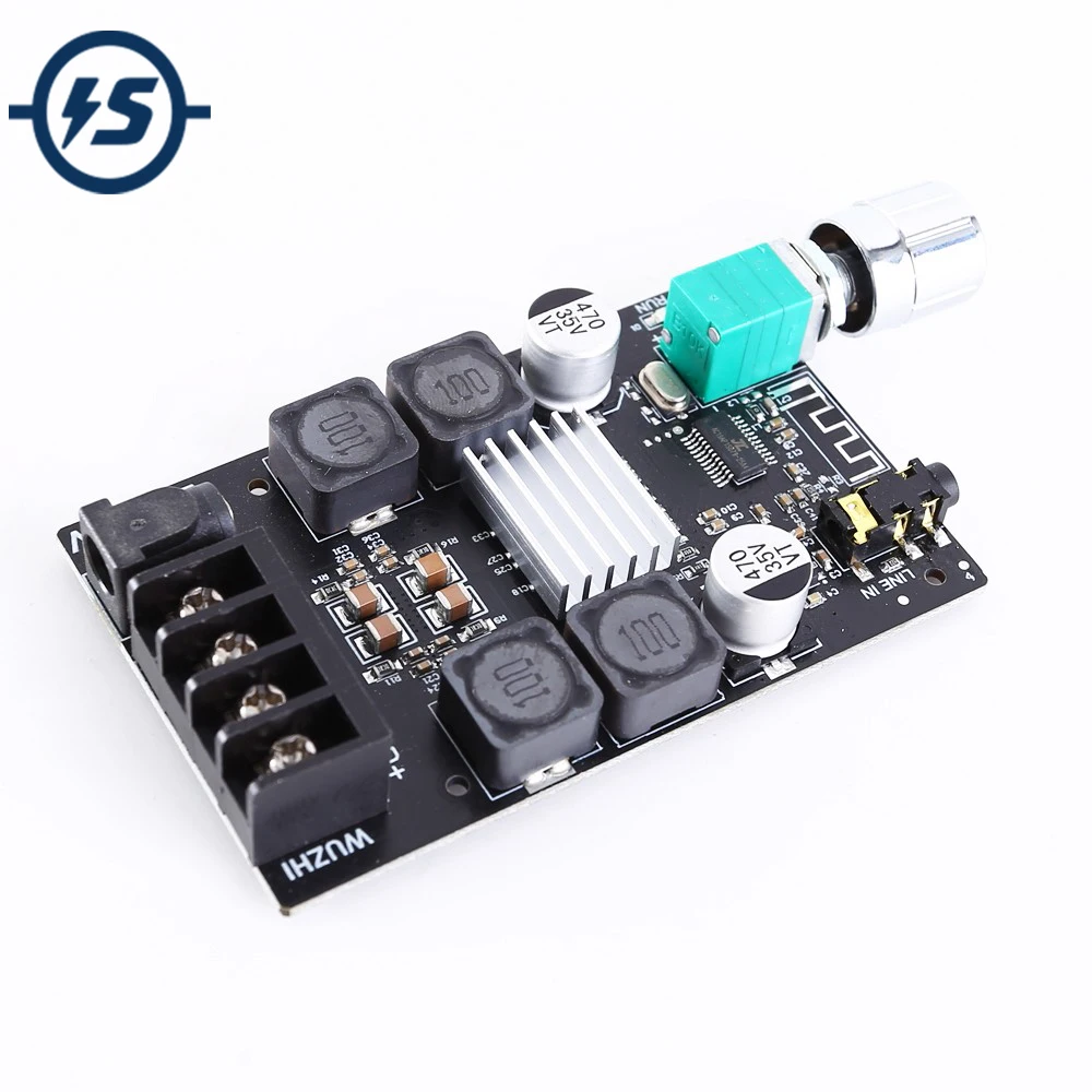 HIFI Bluetooth аудио стереомодуль BLE 5 0 TPA3116 AUX модуль цифрового усилителя 50 Вт усилитель