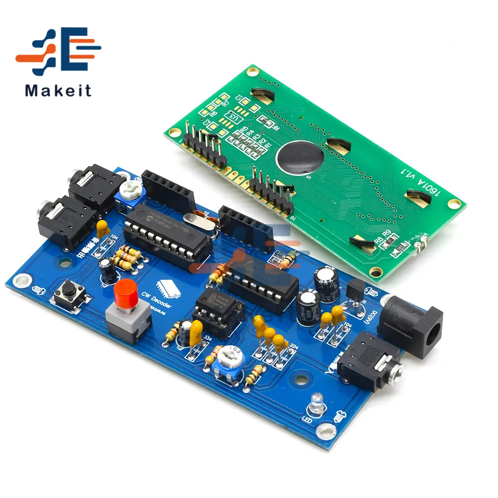 Ham радио Essential CW декодер кода Морзе читатель переводчик аксессуар DC7-12V 500mA |