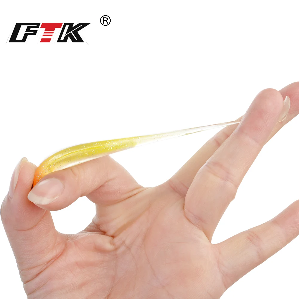 Приманка для рыбалки от FTK 15 шт./20 шт./25 шт. Мягкая приманка рыба снасть аксессуары