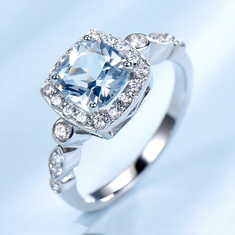 Женское кольцо из серебра 100% пробы с рубином фиолетовым желтым и розовым топазом