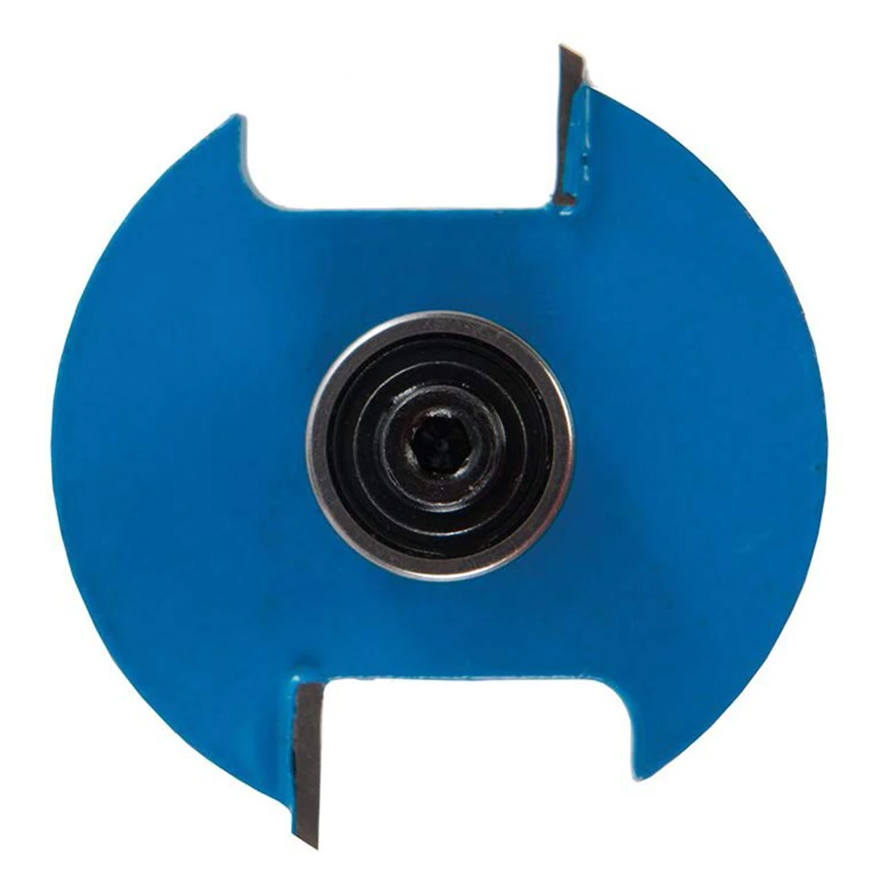 

T Type Woodworking Router Bit With Bearing Milling Cutters Carbide Biscuit Jointing Slotting Cutter
