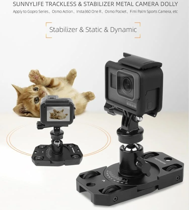 Новинка CNC Стабилизатор камеры стабилизатор для Gopro Osmo Insta360 Fimi ладони Статический