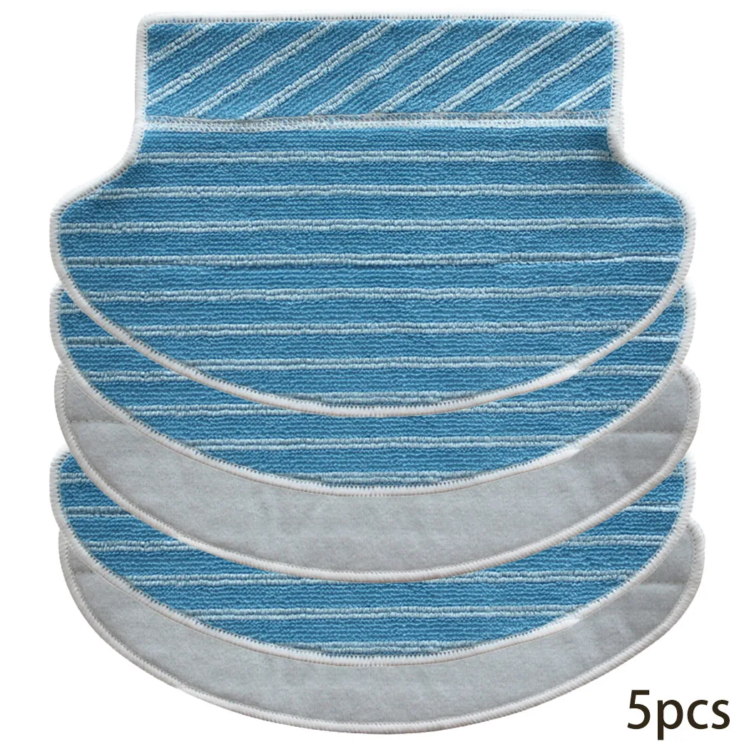 

5X Robot Vacuum Cleaner Microfiber Mop Cloths For Clever&Clean AQUA-Series 03 Mop Cloths High-quality Materials