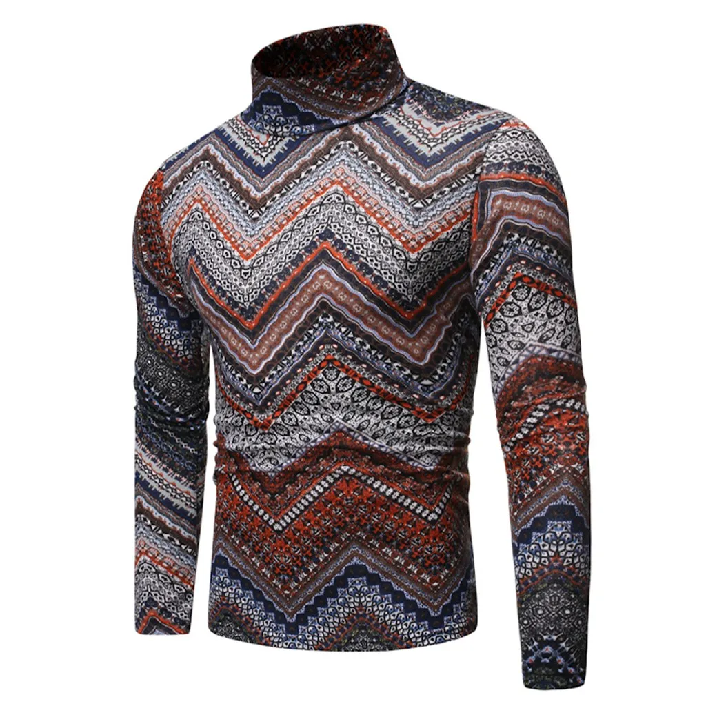 Мужская блузка мужской новый осенне зимний свитер вязаный пуловер тонкий Топ