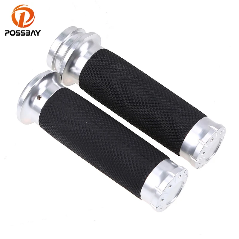 Posbay 1 ''алюминиевый электронный мотоциклетный руль для Harley ручные ручки