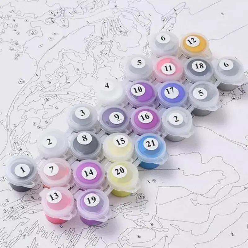 Картина маслом по номерам рисунок Иисуса на холсте ручная роспись портретные