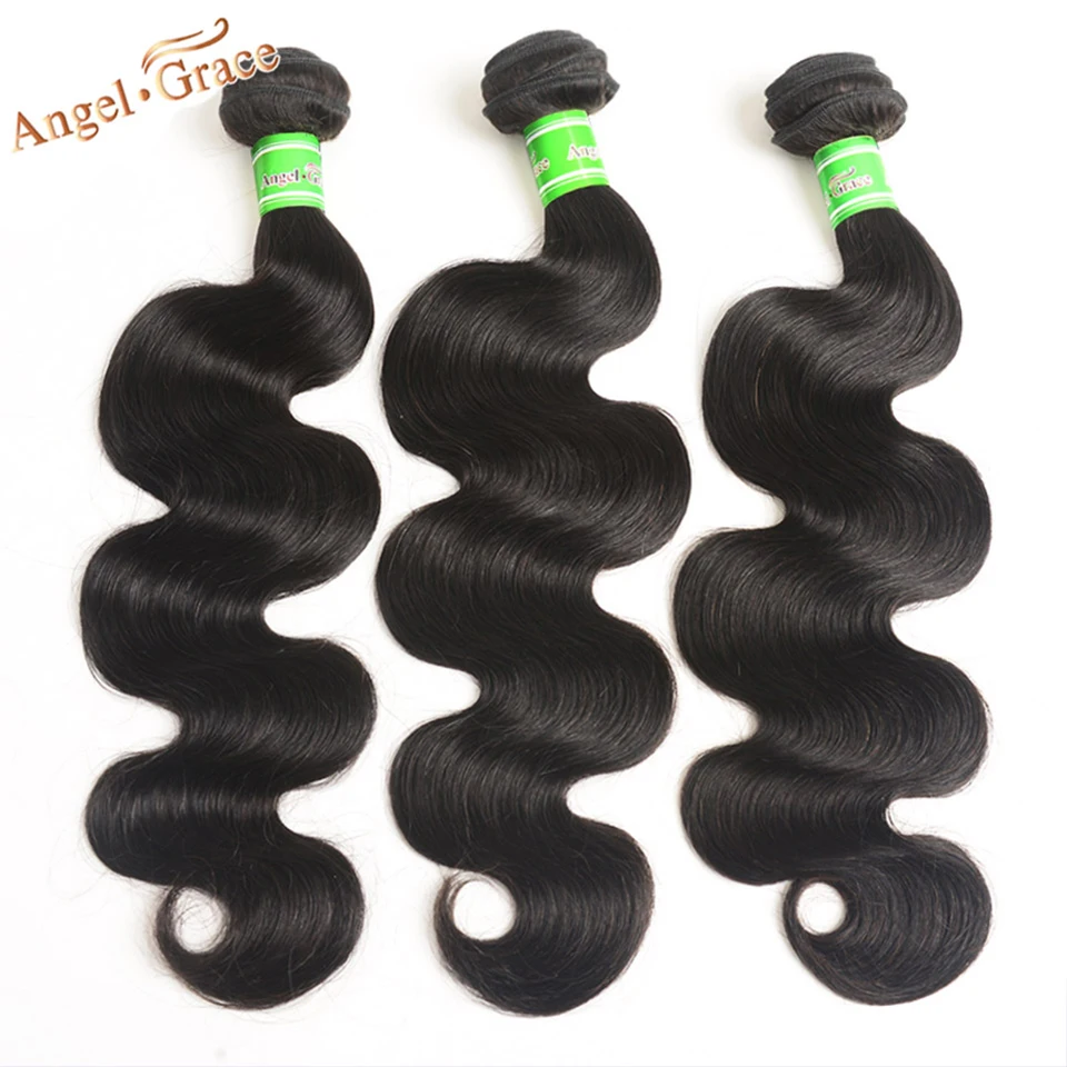 Queen hair бразильские волнистые волосы, для придания объема пряди Remy волнистые человеческие волосы для наращивания 1/3/4 пряди натуральных Цвет волос