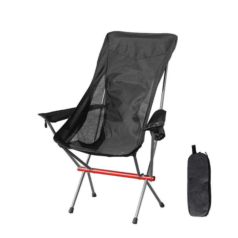 Vente Chaise De Camping Pliante En Alliage D'aluminium 7075, Légère Et Portable, Avec Accoudoir, Chaise De Plage, Pour Pique-nique Et Pêche