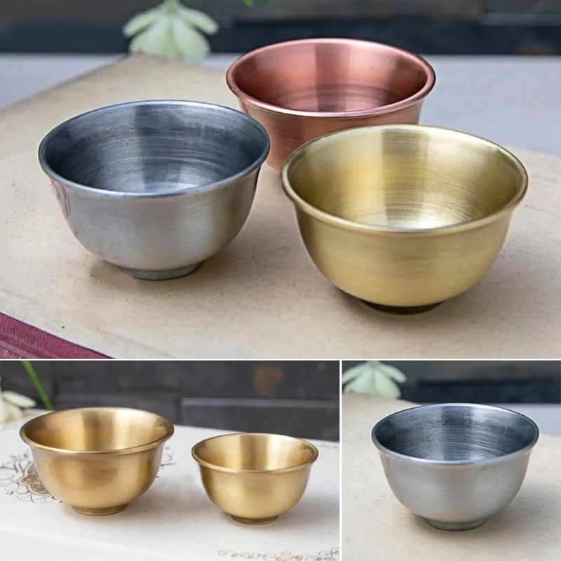 Chalice Wine Vintage Teacup Solid Color Mini Glasses Medieval Decor for Home Bar Party Wedding Decoration | Дом и сад