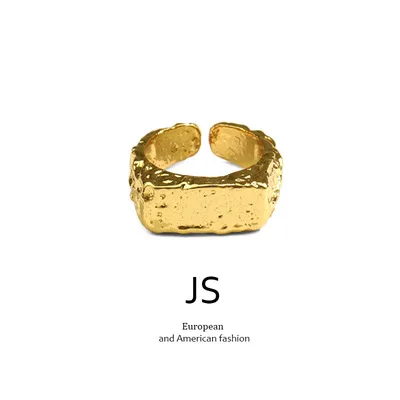 

Personality Potholes Ring For Men And Women Opening Adjustable Ring South Korea Classic Originality Accessory 2021 Style