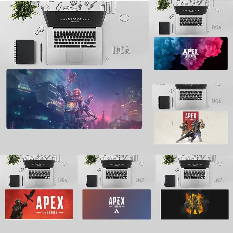

apex legends anime Comfort Mouse Mat Gaming Mousepad Game Office Work Mouse Mat pad X XL XXL Non-slip Laptop Cushion