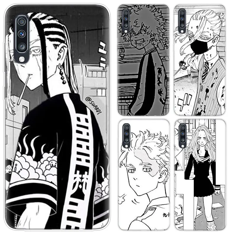 

Tokyo Avengers Anime Case For Samsung Galaxy Note 20 Ultra 10 Pro Lite 9 8 A7 A9 A6 A8 Plus + 2018 Transparent Cover Coque