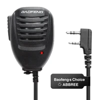 2022 Baofeng Walkie Talkie Speaker Mic Microphone PTT for Portable Two Way Radio BF-888S UV-5R UV-10R UV5R UV-S9 PLUS