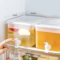 5l cold kettle with faucet refrigerator fruit teapot summer household lemonade bottle large capacity ice water cool bucket