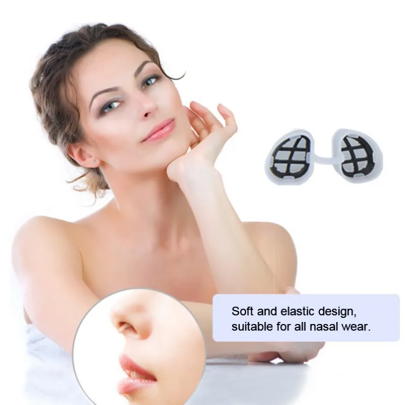 Маска для носа невидимые носовые фильтры против загрязнения воздуха пыльца