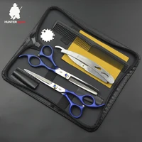 HT9119 Stainless Steel Scissor Hair Cutting Scissors Barber Shears Kit Thinning Shears for Pet Grooming 6 Inch Haircut Trimmer
