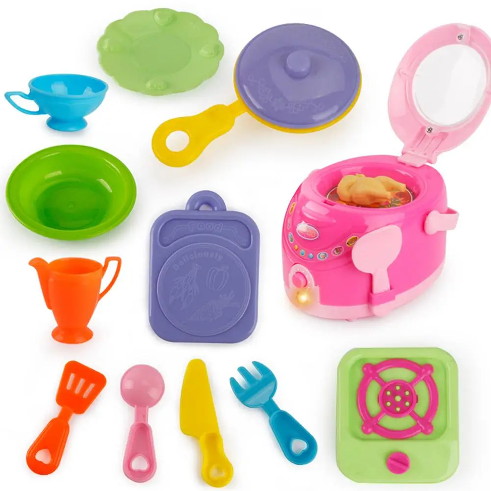 MeterMall дети имитируют мини приборы посуда игровой дом игрушки набор|Детские кухни|