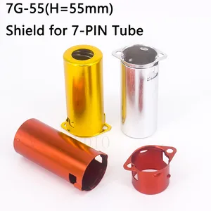 Защитная крышка для алюминиевой трубки 6Z4 6AU4 EF94 6BH6 6A2 6K4 6J5, 7-контактный корпус для усилителя, 10 шт.