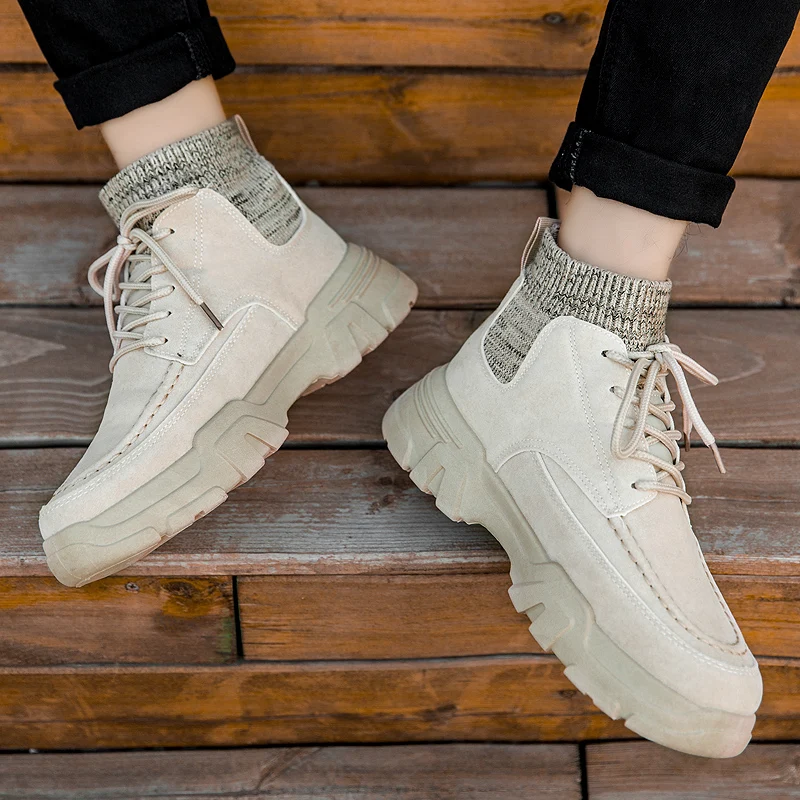 Men Hiking Shoes Waterproof Male Outdoor Travel Trekking suede Leather Climbing Mountain Shoes Hiking Hunting Boots Sneakers Man