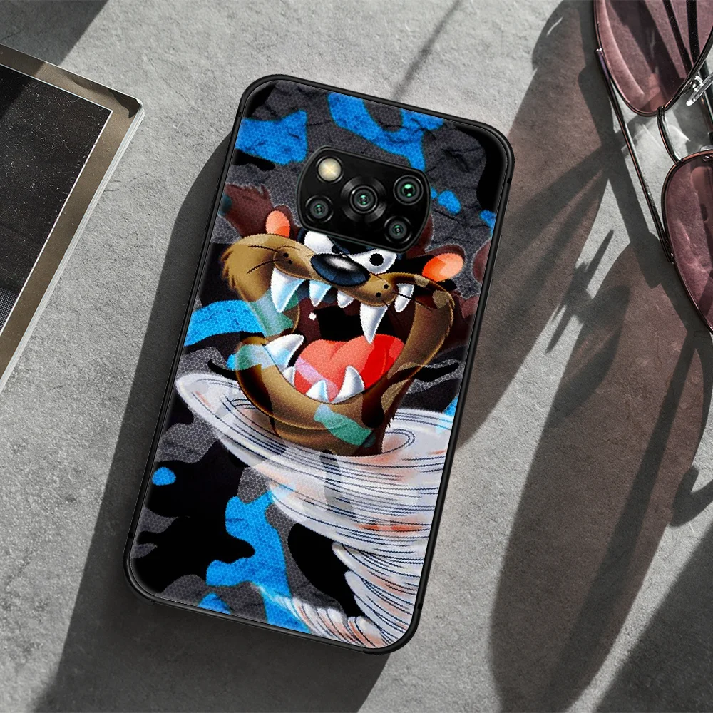 

Tunes Tasmanian Devil Taz Phone case Cover Hull For Xiaomi Mi A2 A3 8 9 9T Note 10 Se Lite Pro black Waterproof Fashion Prime
