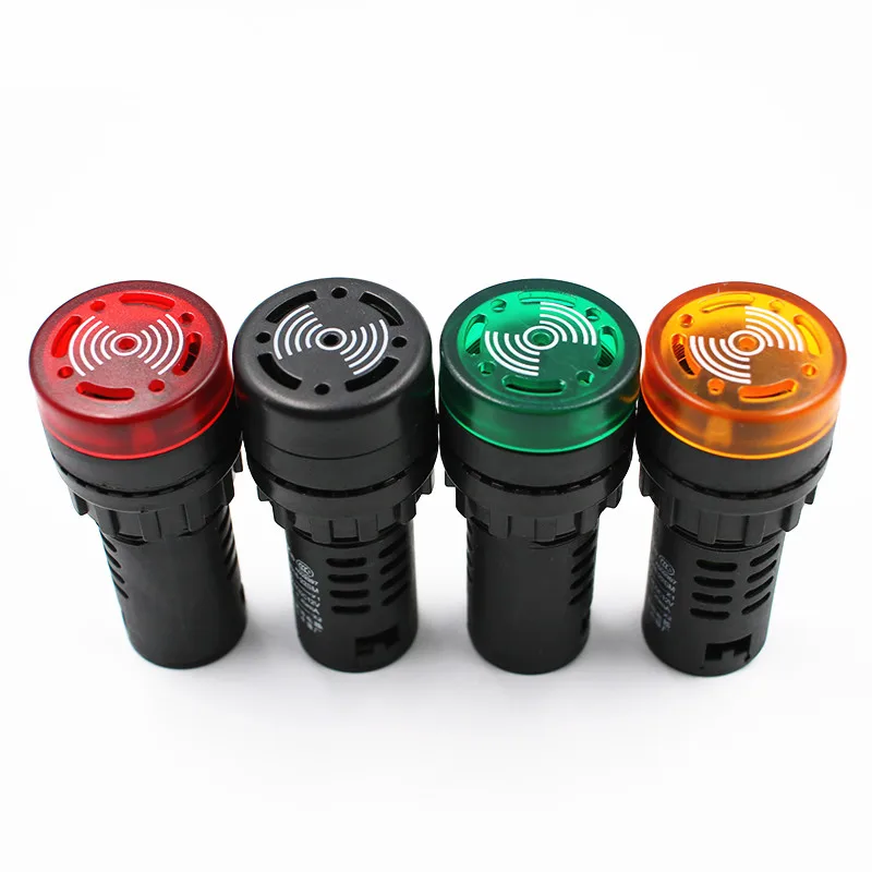 AD16 22SM 12V 24V 36V 110V 220V 380V 22 мм флэш сигнал светильник индикатор светодиодный активный
