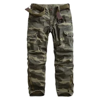 camouflage cargo pants men casual harem pants zipper leg opening cotton trousers military army style tactical pants streetwear