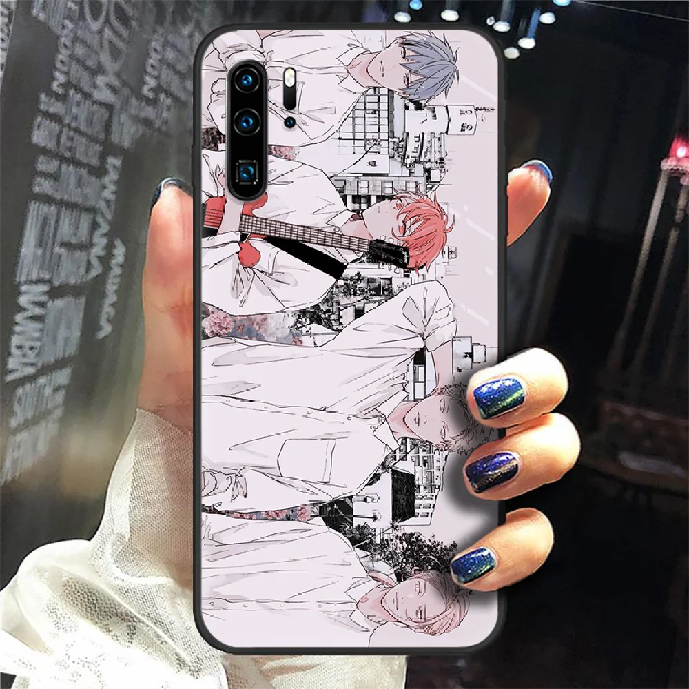 

Anime Given Phone Case Cover Hull For Huawei P8 P9 P10 P20 P30 P40 Lite Pro Plus smart Z 2019 black cell cover tpu hoesjes trend